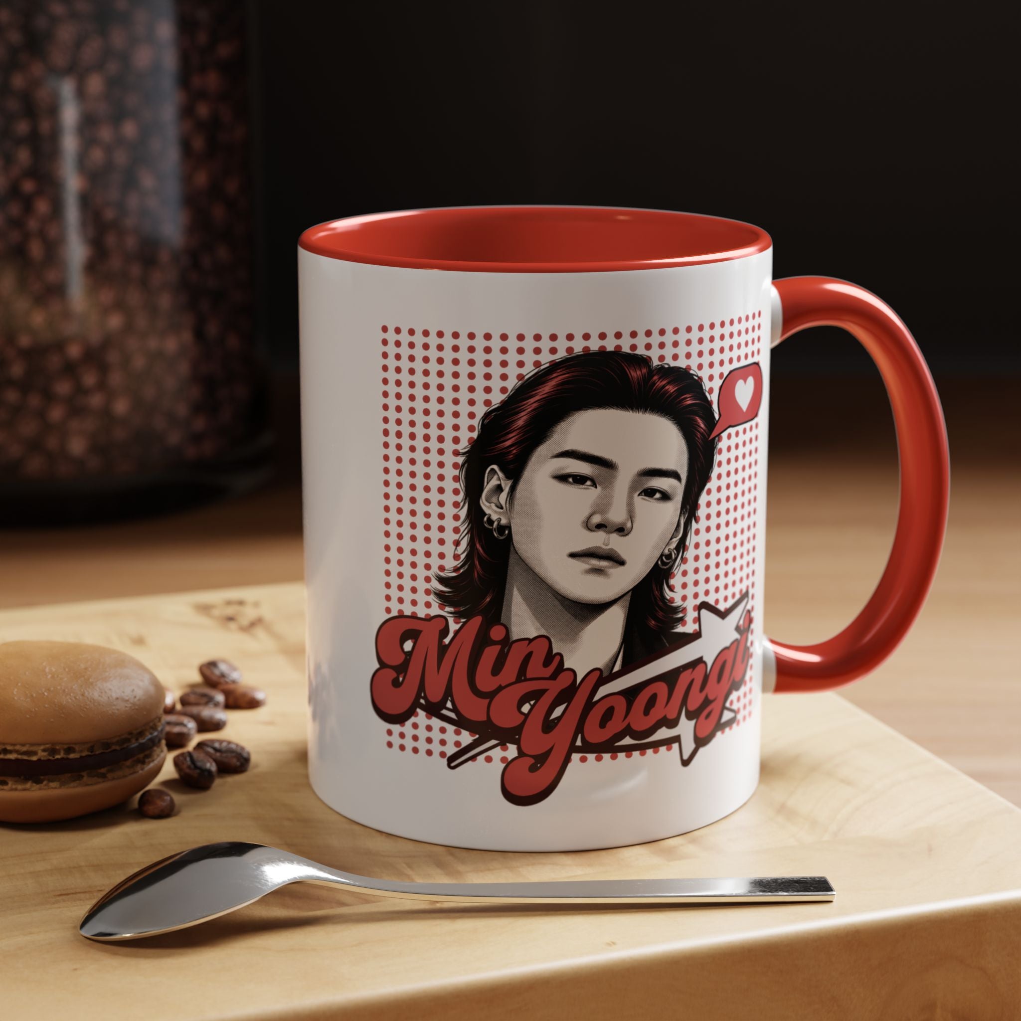 Taza Pop Art Yoongi ! (350ml/11oz)