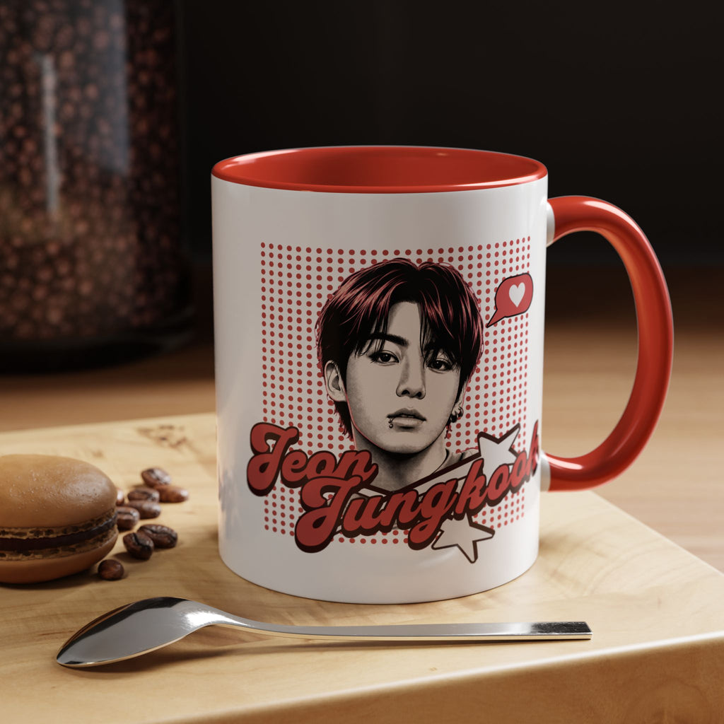 Taza Pop Art Jungkook ! (350ml/11oz)
