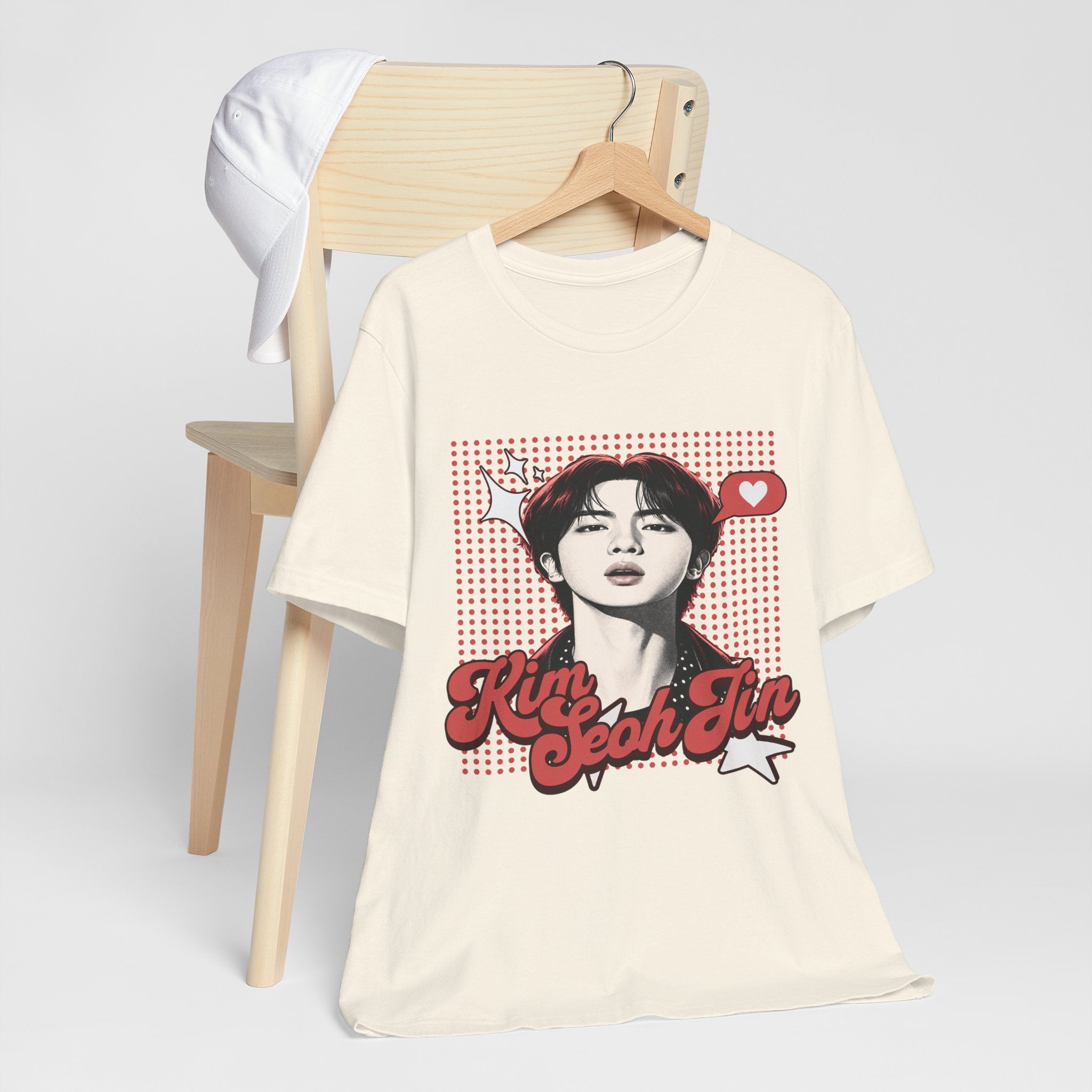 Camiseta manga corta Pop Art Jin
