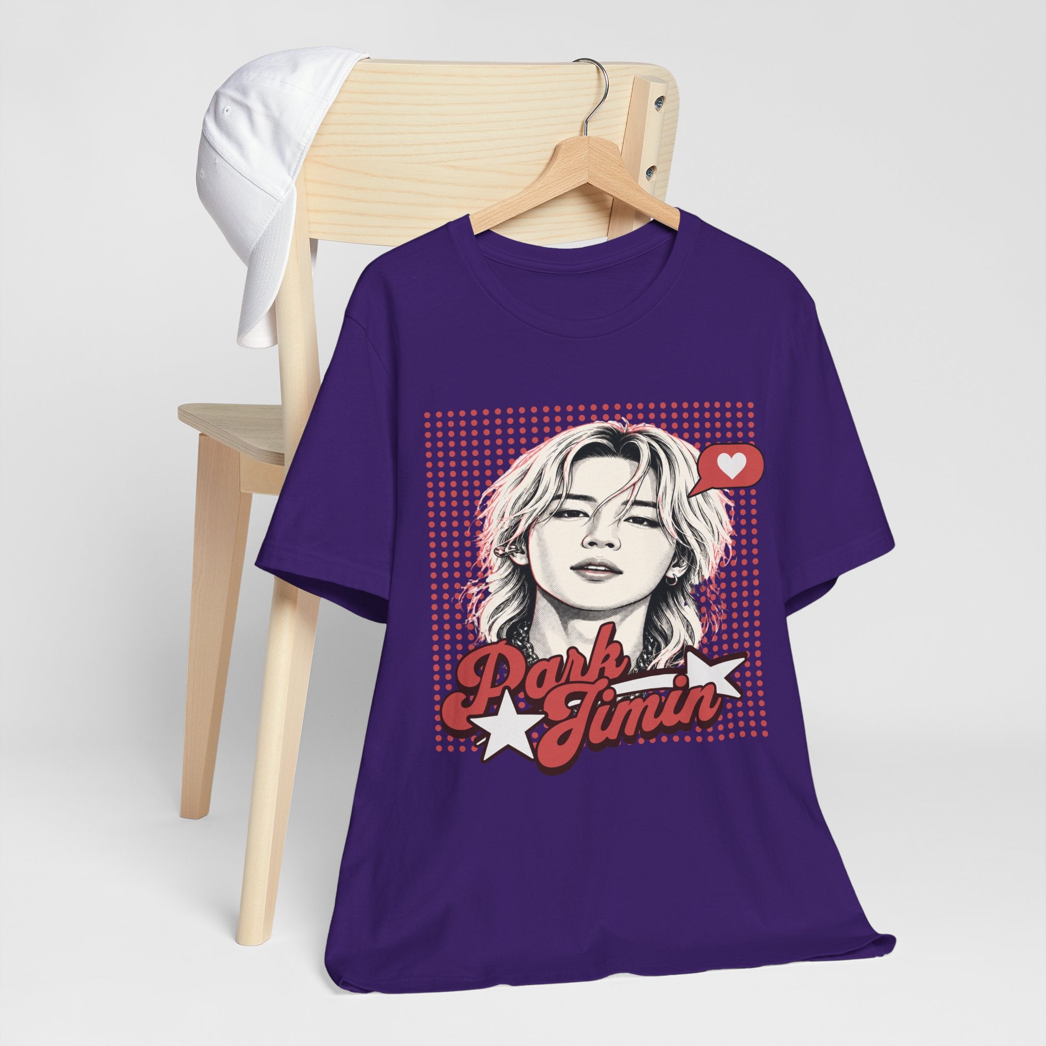 Camiseta manga corta Pop Art Jimin